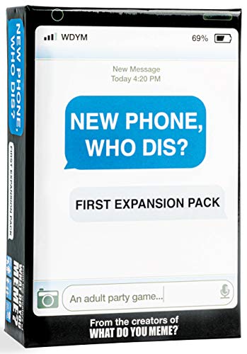 Paquete de expansión para teléfono nuevo, ¿Quién dis?, diseñado para ser añadido al nuevo teléfono, ¿Quién dis?