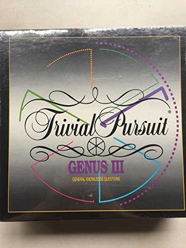 Parker Brothers Trivial Pursuit (Genus III Master Game) by