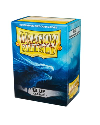 Pegasus Arcane Tinmen 10003 Dragon Shield - Fundas Protectoras para Cartas coleccionables (100 Unidades), Color Azul