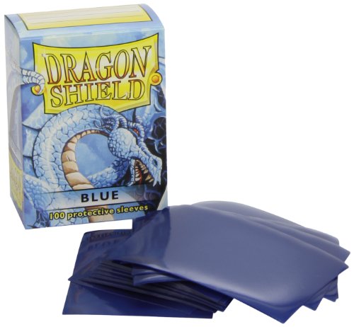 Pegasus Arcane Tinmen 10003 Dragon Shield - Fundas Protectoras para Cartas coleccionables (100 Unidades), Color Azul