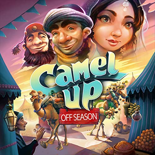 Plan B Games, Camel Up: Off Season, Juego de Mesa, Edades 8+, 3-5 Jugadores, 45 Minutos Jugando Tiempo (PBGPZG20090EN)