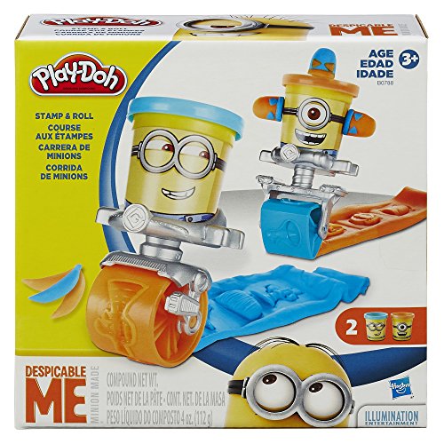 Play-Doh Featuring Despicable Me Minions Stamp and Roll Set by Play-Doh
