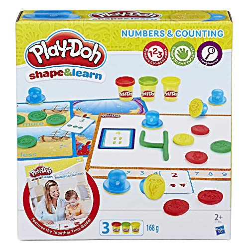 Play-Doh Juego de plastilina y Formas,, B34041020, 'Shape and Learn', para Aprender Las Formas y los Colores