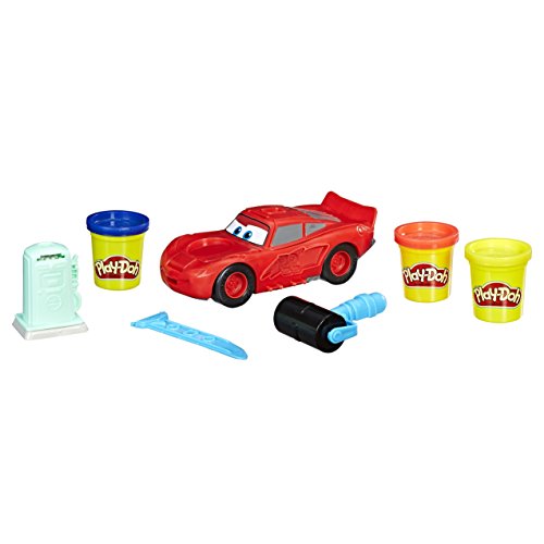 Play-Doh The Movie Disney Pixar Cars Rayo Mcqueen-Juego de moldes (Hasbro C1043EU4)