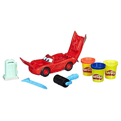 Play-Doh The Movie Disney Pixar Cars Rayo Mcqueen-Juego de moldes (Hasbro C1043EU4)