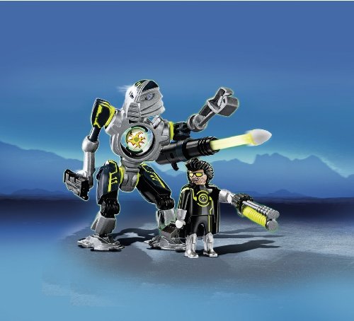 PLAYMOBIL Agentes Secretos 2 - Robot Mega Masters, Set de Juego , Multicolor, 15 x 7,5 x 15, (5289)