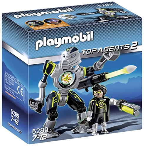 PLAYMOBIL Agentes Secretos 2 - Robot Mega Masters, Set de Juego , Multicolor, 15 x 7,5 x 15, (5289)