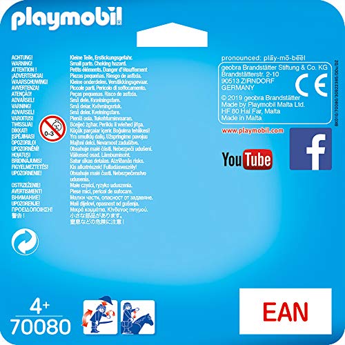 PLAYMOBIL- Duo Pack Duopack Policia Espacial, Color carbón (70080)