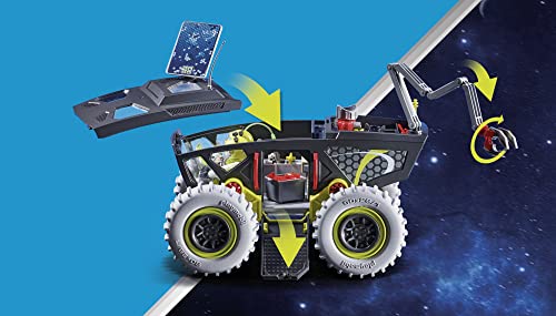 Playmobil Space 70888 Expedición a Marte con vehículos, Efecto de luz y sonido, Juguetes para niños a partir de 6 años
