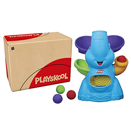 Playskool - Juguete para bebés de 9 meses en adelante Elefantín Lanzabolitas (31943F02)