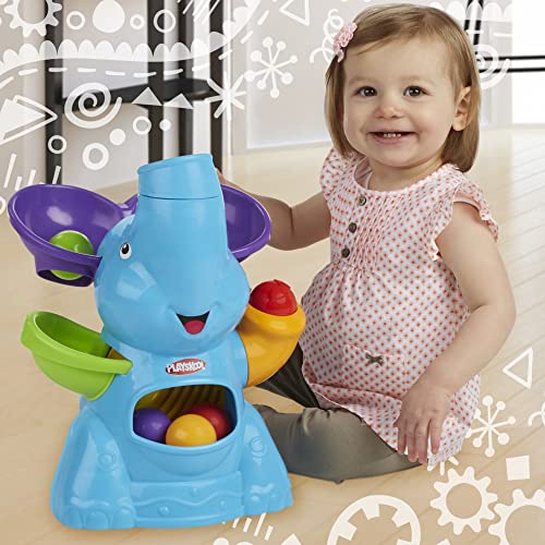 Playskool - Juguete para bebés de 9 meses en adelante Elefantín Lanzabolitas (31943F02)
