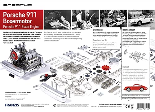 Porsche 911 Boxermotor: Bauen Sie Ihr eigenes klassisches luftgekühltes 6-Zylinder-Motormodell