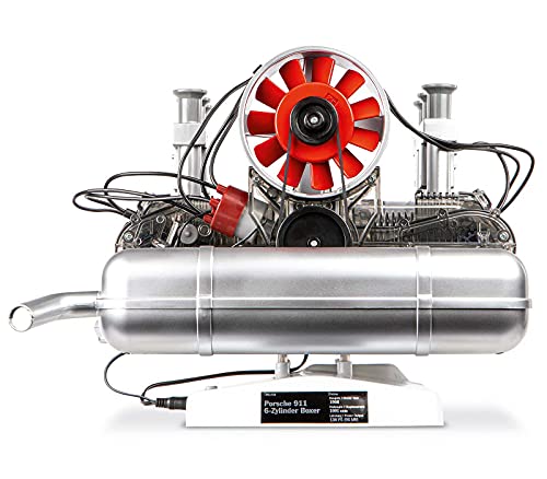 Porsche 911 Boxermotor: Bauen Sie Ihr eigenes klassisches luftgekühltes 6-Zylinder-Motormodell