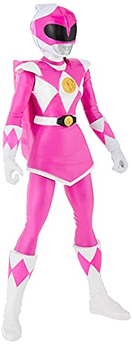 Power Rangers Mighty Morphin Power Rangers Pink Ranger Morphin Hero Figura de acción de 30 cm con Accesorio, Inspirado en el Programa de televisión Power Rangers
