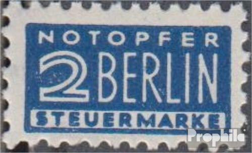 Prophila Collection Bizonal (Aliados Besetzung) z2a za recargo obligatorio 1948 Notopfer Berlín (Sellos para los coleccionistas)