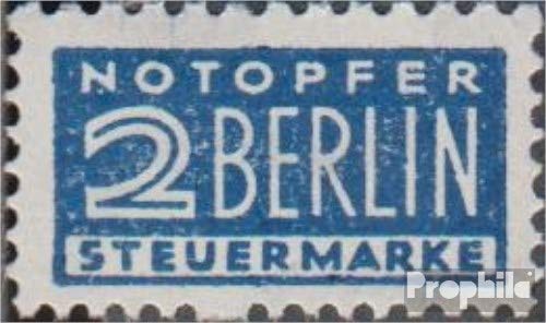Prophila Collection Bizonal (Aliados Besetzung) Z2BA Z recargo obligatorio 1948 Notopfer Berlín (Sellos para los coleccionistas)