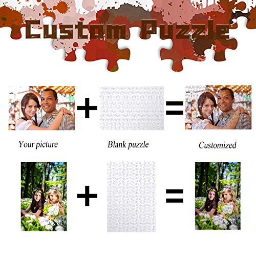 Puzzles Personalizados con Fotos 1000 500 300 200 Piezas Rompecabezas Personalizado con Imágenes Apto para Adultos y Adolescentes (200 Pedazo)