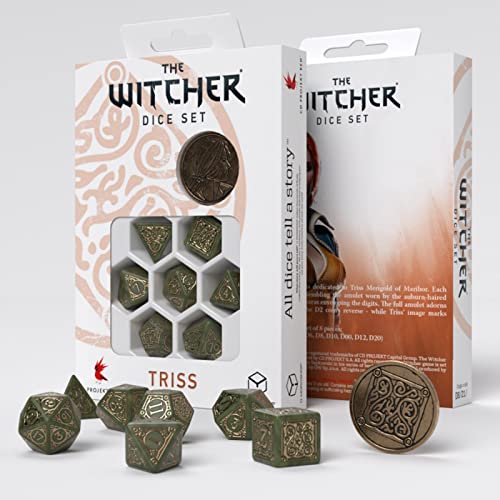 Q Workshop - Juego de 7 tuercas The Witcher Triss - The Fourteenth of The Hill
