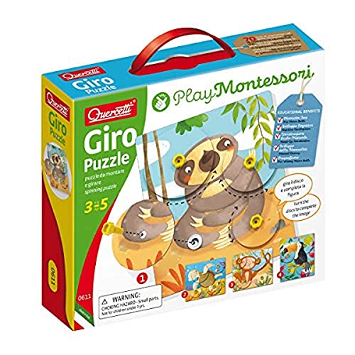 QUERCETTI, Play Giro Puzzle colección 'Montessori (AJ 1)