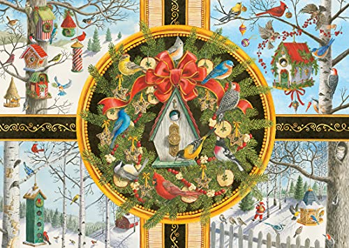 Ravensburger Christmas Songbirds - Puzzle de 500 Piezas para Adultos y niños a Partir de 10 años