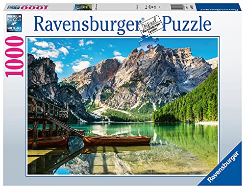 Ravensburger Puzzle 1000 Piezas, Lago de Braies, Colección Fotos y Paisajes, Puzzle para Adultos, Rompecabezas Ravensburger [Exclusivo en Amazon]