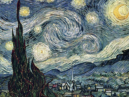 Ravensburger- Puzzle 1500 pzas Van Gogh Noche Estrell Piezas, Multicolor (16207 9)