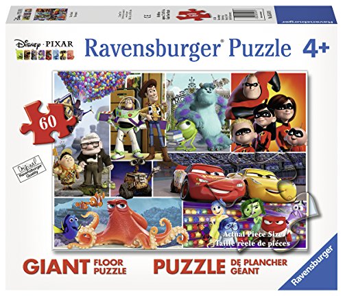 Ravensburger Puzzle, Disney Pixar Friends, 60 Piezas, Puzzles para Niños, Edad Recomendada 4+, 05547 0