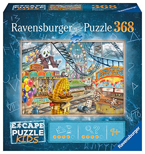 Ravensburger Puzzle, El Parque de Attracciones, Puzzle Escape Kids, Puzzle para Niños, Edad Recomendada 9+, Rompecabeza de Calidad
