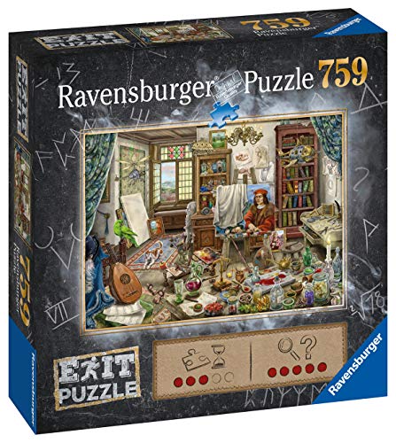 RAVENSBURGER PUZZLE- Künstleratelier Ravensburger Exit 16782-Puzzle (759 Piezas), Multicolor (16782)
