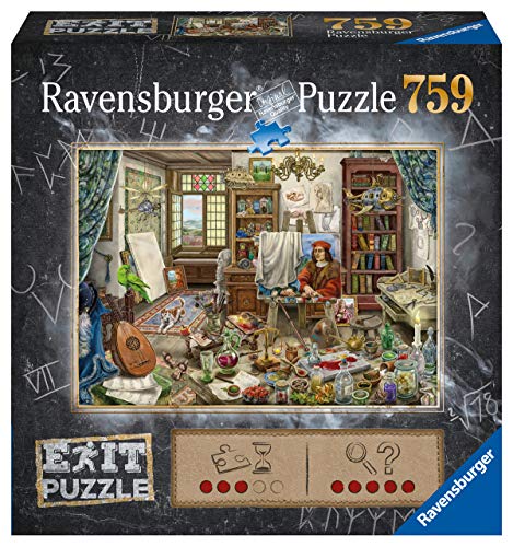 RAVENSBURGER PUZZLE- Künstleratelier Ravensburger Exit 16782-Puzzle (759 Piezas), Multicolor (16782)
