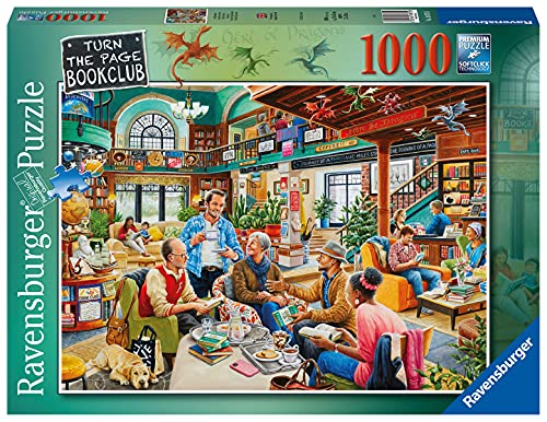 Ravensburger Puzzles Turn The Page Bookclub de 1000 Piezas para Adultos y niños a Partir de 12 años