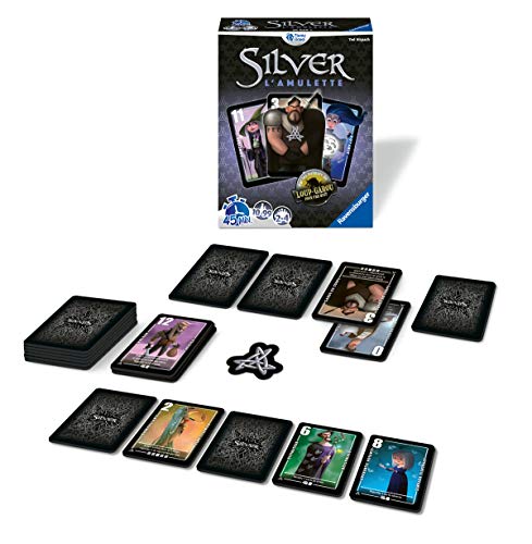 Ravensburger - Silver L'Amulette - Juego de Cartas de 2 a 4 Jugadores a Partir de 10 años, por los diseñadores de Loup-Garou para una Noche - 26898