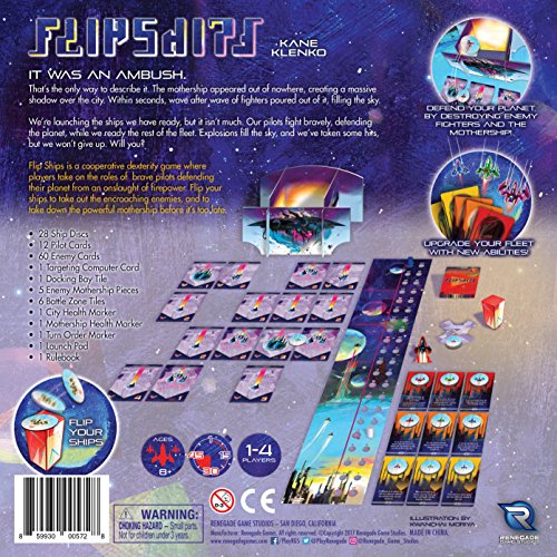 Renegade Game Studios RGS00572 Flip Ships Board Game