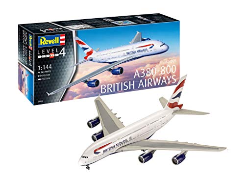 Revell- British Airways Other License Maqueta Avión, 14+ Años, Multicolor, 50,4 cm de Largo (03922)