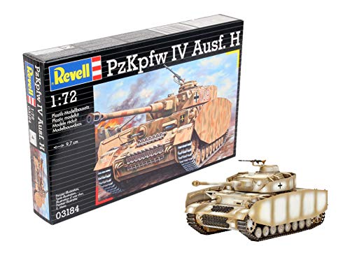 Revell Maqueta PzKpfw IV Ausf. H, Kit Modelo, Escala 1:72 (03184)