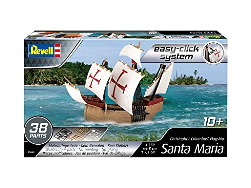 Revell-Santa Maria, Escala 1:350 Kit de Modelos de plástico, Multicolor, 1/350 05660/5660