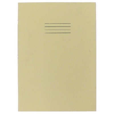 RHINO B A4 64 Page Exercise Book - Buff (Pack of 10)