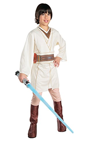 Rubie's Costume Star Wars - Disfraz de Obi-Wan Kenobi para niño, talla L/8- 10 años
