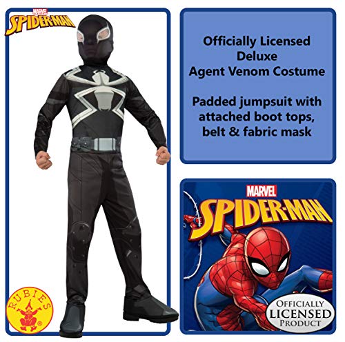 Rubies Disfraz de Spider-Man Ultimate Niño Agente Venom, grande