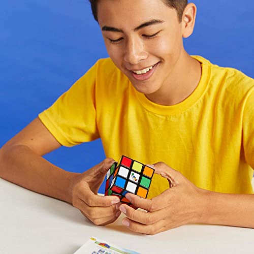 Rubik's-El Cubo de Rubik clásico 3X3, el Original, Edad 8+, Rompecabezas Profesionales (Clementoni 6062609)