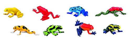 Safari- Ranas venenosas Animales, Multicolor (S100121)