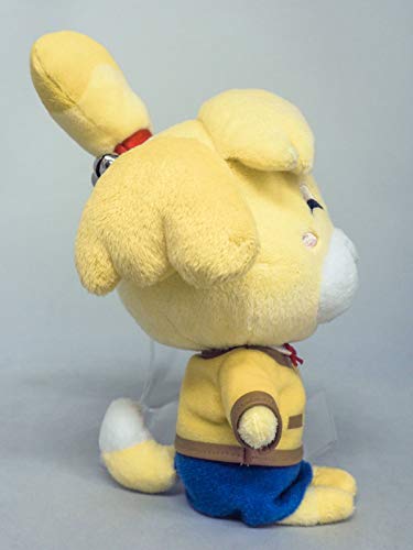 Sanei Boeki Animal Crossing All Star Collection Shizue Isabelle Canela (Sonrisa) (S) Plush Peluche 20.5cm