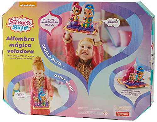 Shimmer y Shine Alfombra mágica voladora, accesorio muñecas (Mattel FHN22)