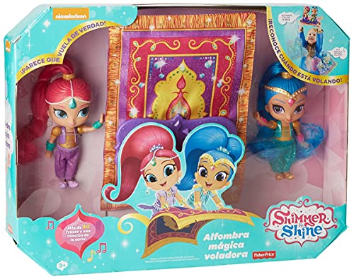Shimmer y Shine Alfombra mágica voladora, accesorio muñecas (Mattel FHN22)
