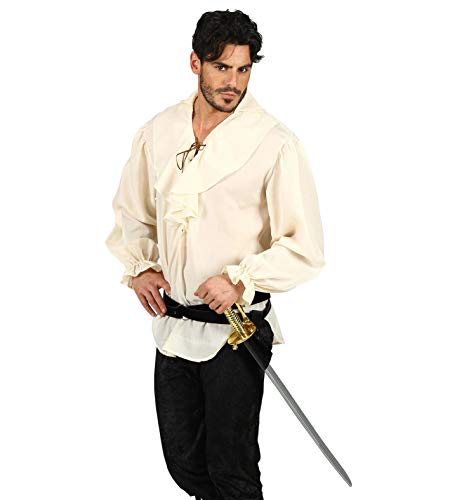 shoperama Espada de piel sintética accesorio para disfraz de pirata, caballero, guerrero, Robin Hood, color: negro