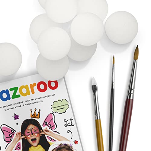 Snazaroo - Pintura facial y corporal, kit profesional de 28 piezas