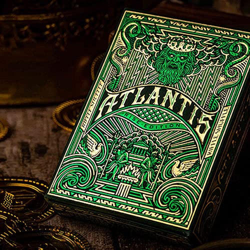 SOLOMAGIA Atlantis Rise Edition Playing Cards by Riffle Shuffle
