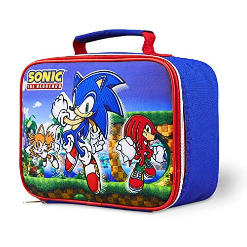 Sonic The Hedgehog Bolsa Termica Porta Alimentos, Bolsa Almuerzo, Bolsa Termica Infantil, Regalos Para Gamers