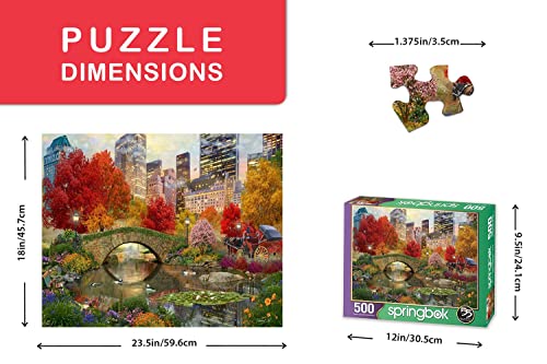 Springbok- Puzzle de 500 Piezas, Multicolor (Allied Materials & Equipment 33-01578)