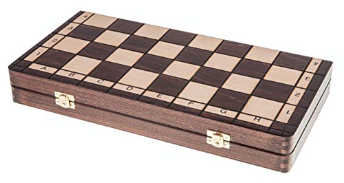Square - Ajedrez de Madera - Sport - 40 x 40 cm - Piezas de ajedrez & Tablero de ajedrez